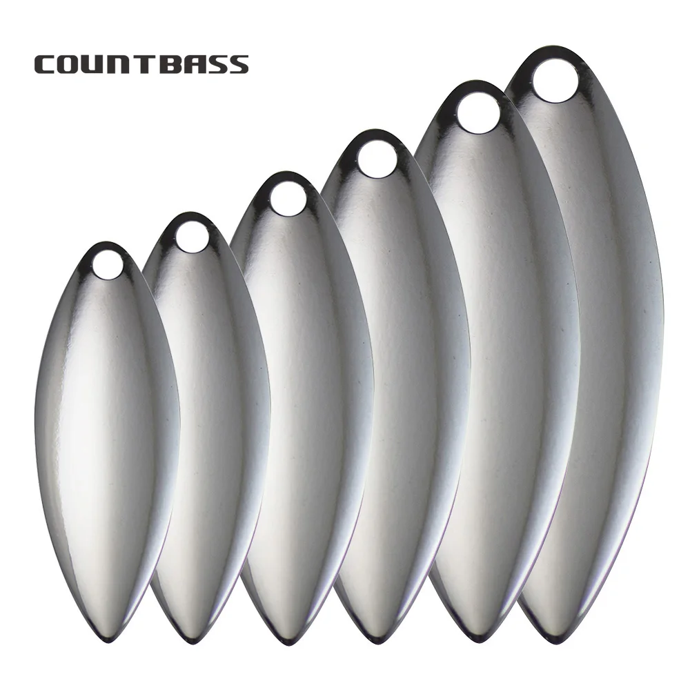 Countbass 50pcs Size 1-6 Nicke – обзор и цена Fishing Lure Blade Bait
