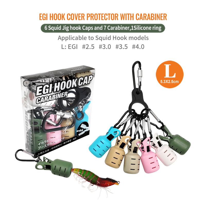 New Squid Jig Bait Protector K – обзор и цена Fishing Lure Kit
