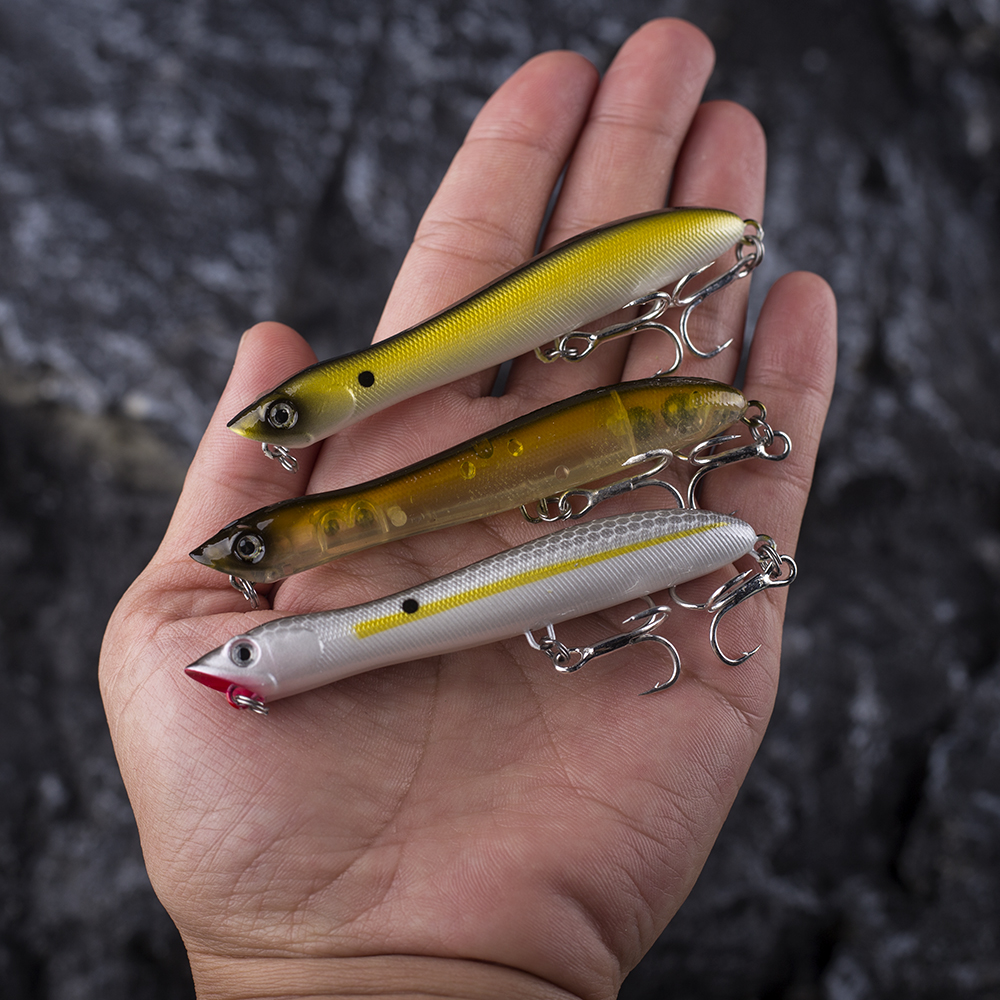 AYWFISH 8CM 6.2G Baby Popper F – обзор и цена Fishing Lure Popper