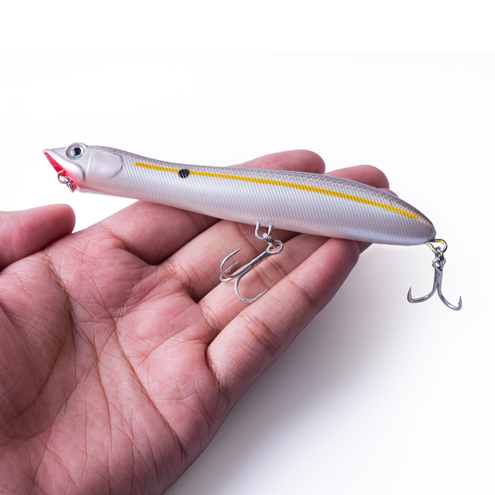 120mm/18g Topwater Pencil Popp – обзор и цена Fishing Lure Popper