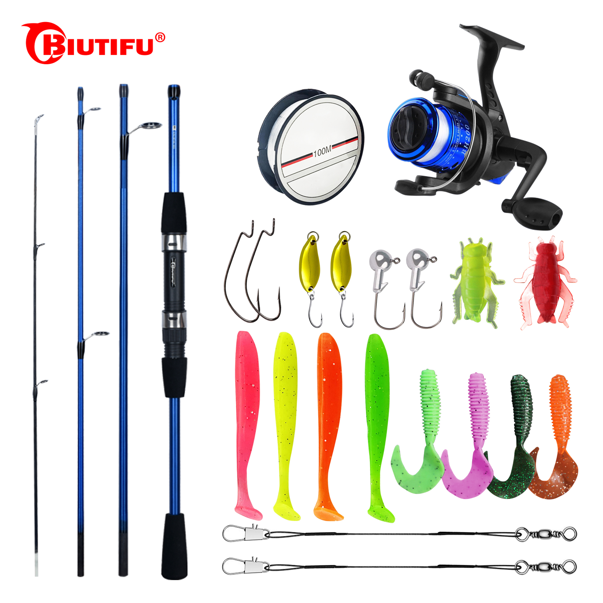 BIUTIFU Spinning Fishing Rod S – обзор и цена Fishing Lure Swimbait
