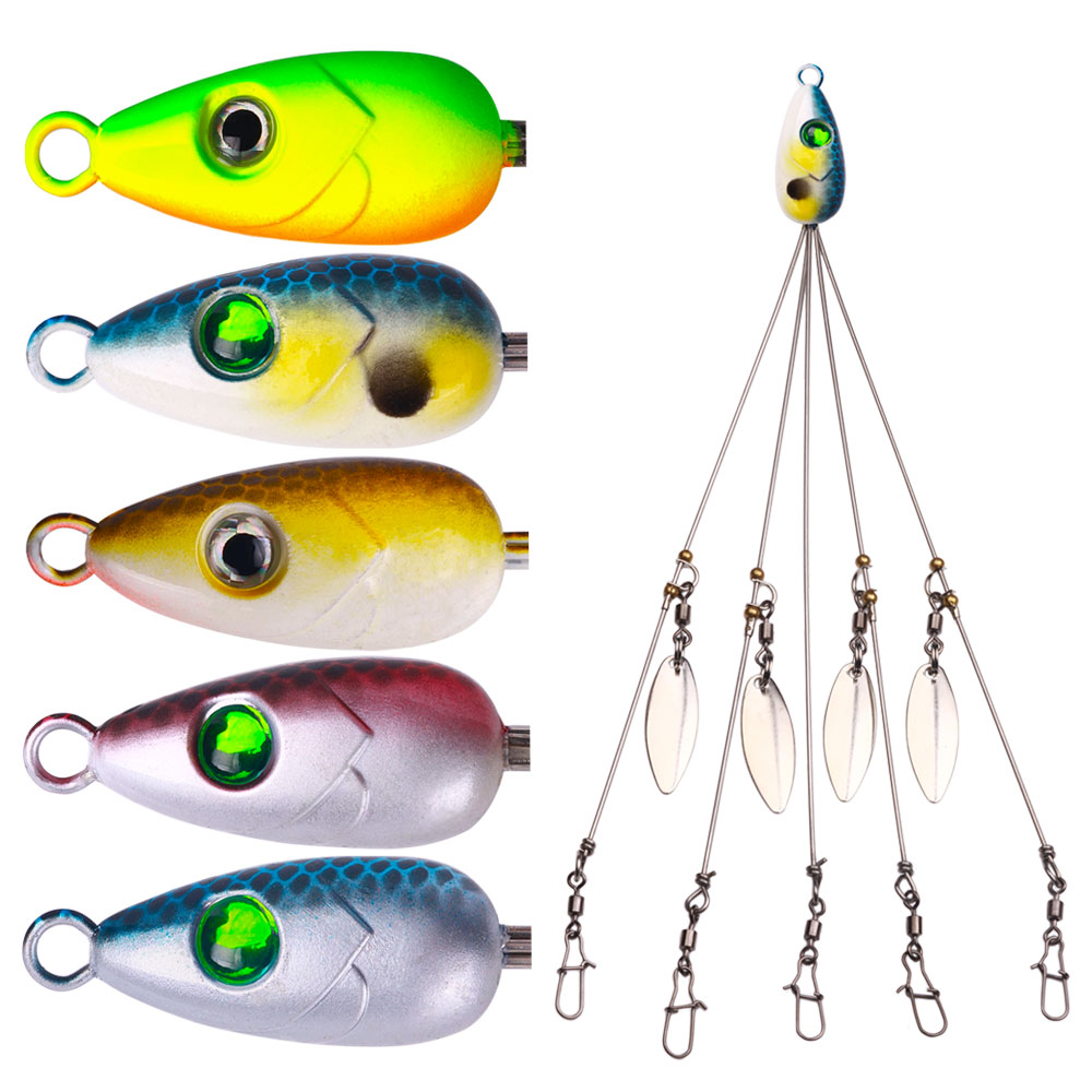 Alabama Rig Spinner Bait Umbre – обзор и цена Fishing Lure Blade Bait