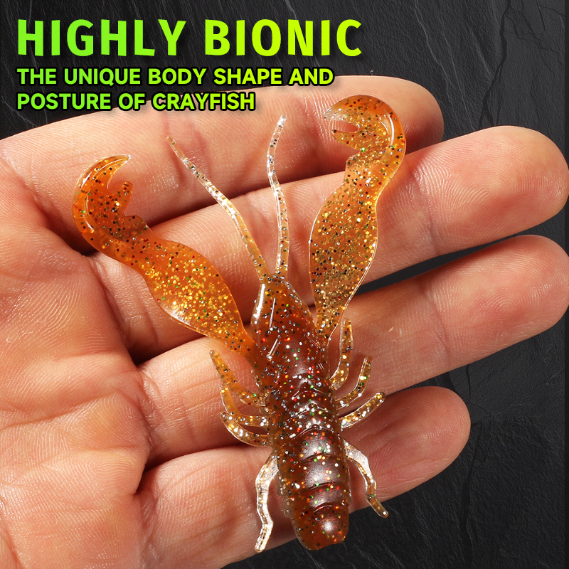 2023 Supercontinent Filet Craw – обзор и цена Fishing Lure Soft Plastic